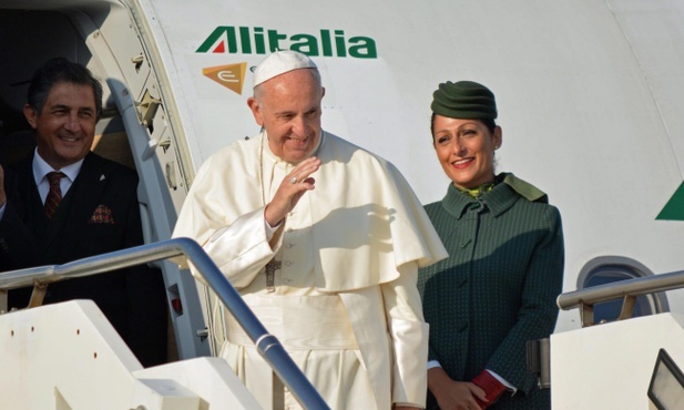 Papież Franciszek przybył do Gruzji