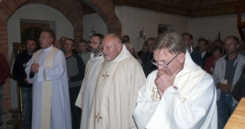 Andrzej Sowa na Górze Polanowskiej