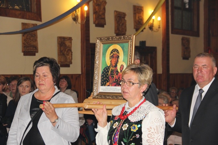 Powitanie ikony MB w Łęgonicach
