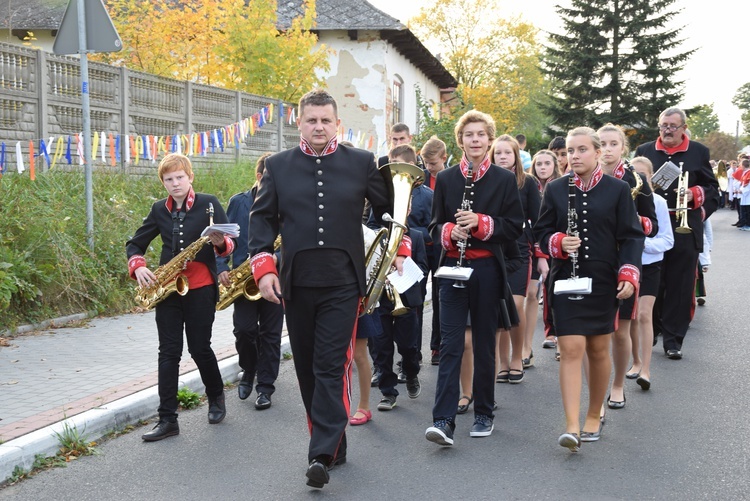 Powitanie ikony MB Częstochowskiej w Rzeczycy