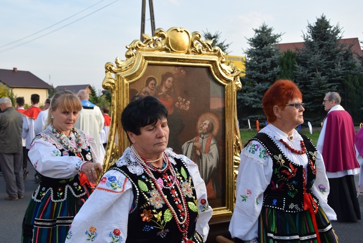 Powitanie ikony MB Częstochowskiej w Rzeczycy