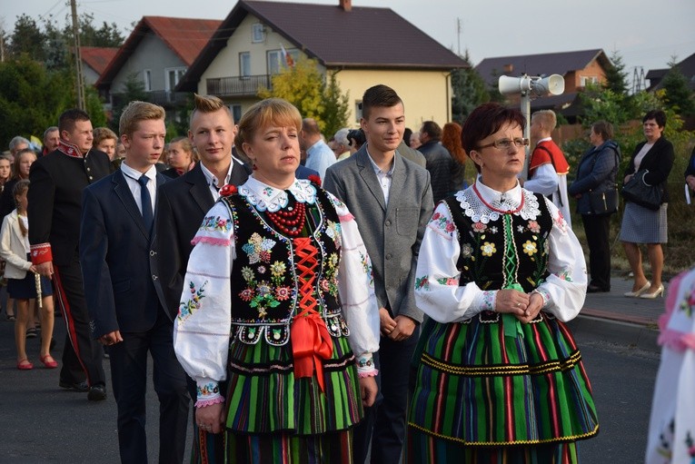 Powitanie ikony MB Częstochowskiej w Rzeczycy