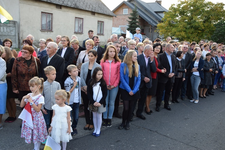 Powitanie ikony MB Częstochowskiej w Rzeczycy