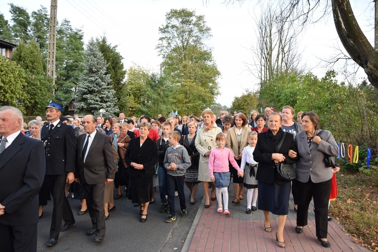 Powitanie ikony MB Częstochowskiej w Rzeczycy