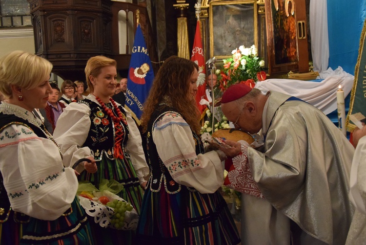 Powitanie ikony MB Częstochowskiej w Rzeczycy