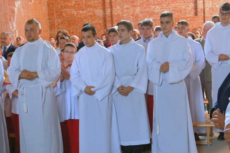 Kamień węgielny w Pogórskiej Woli