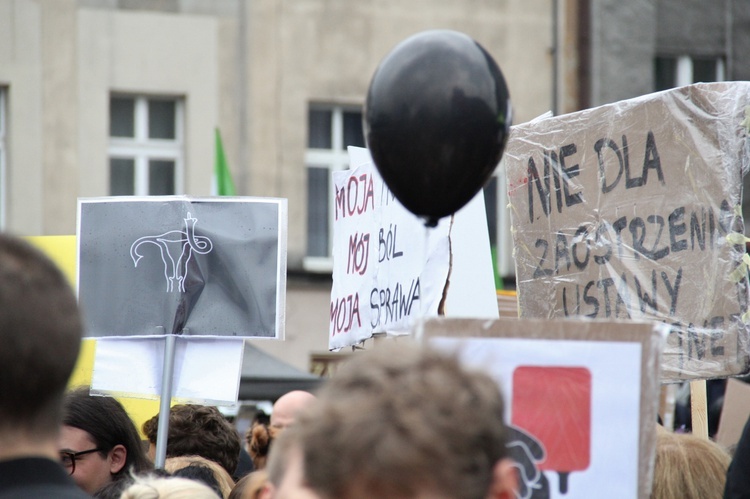 Czarny Protest i Biały Protest w Katowicach