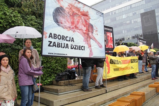 Czarny Protest i Biały Protest w Katowicach