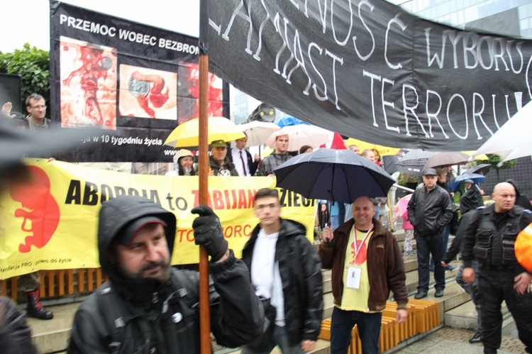 Czarny Protest i Biały Protest w Katowicach