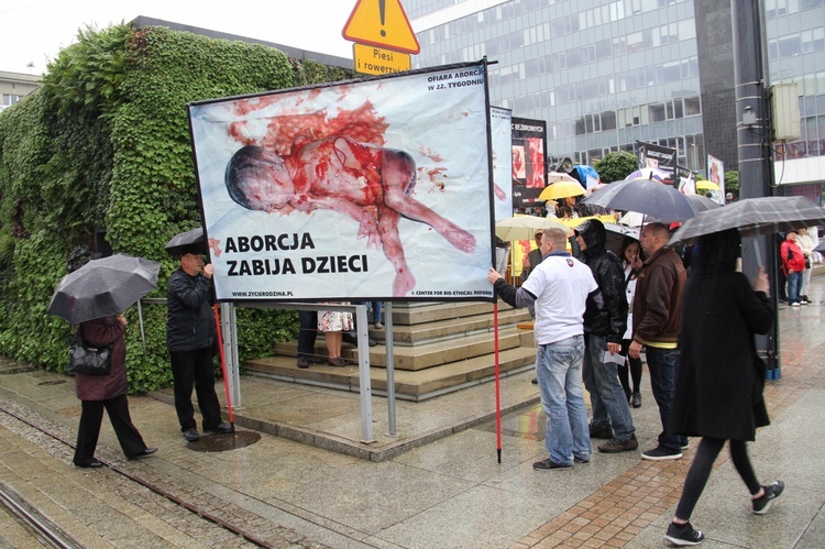 Czarny Protest i Biały Protest w Katowicach