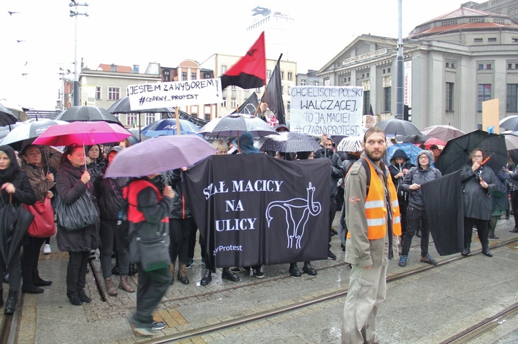 Czarny Protest i Biały Protest w Katowicach