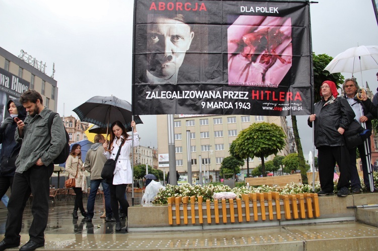 Czarny Protest i Biały Protest w Katowicach