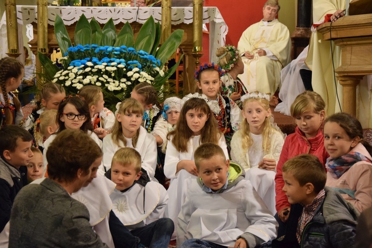 Powitanie ikony MB Częstochowskiej w Krzemienicy