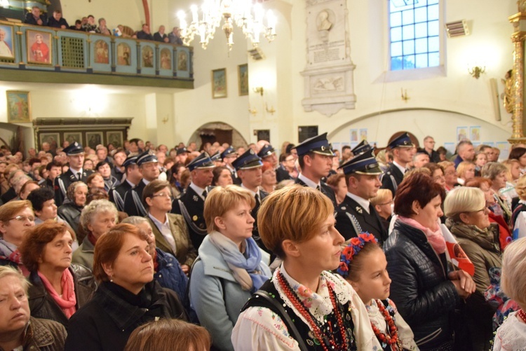 Powitanie ikony MB Częstochowskiej w Krzemienicy