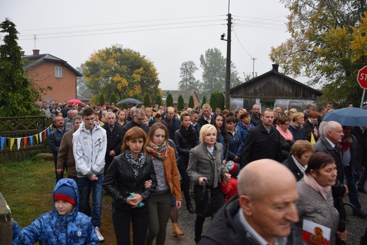 Powitanie ikony MB Częstochowskiej w Krzemienicy