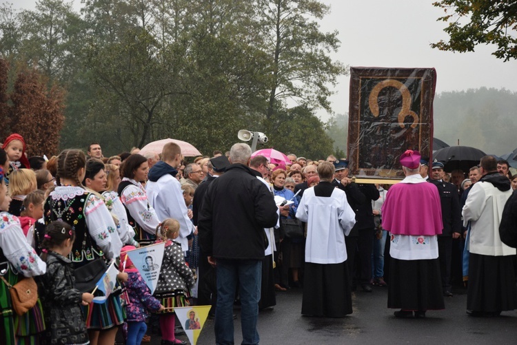 Powitanie ikony MB Częstochowskiej w Krzemienicy