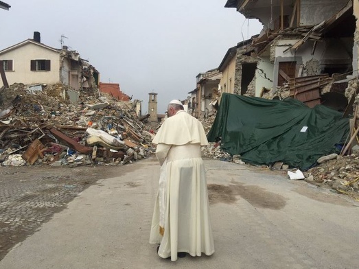 Franciszek w Amatrice