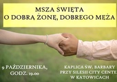 Msza o dobrego męża i o dobrą żonę, Katowice, 9 października