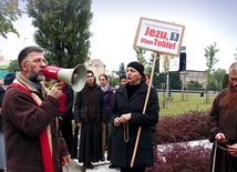 Skrzyżowanie al. Kraśnickiej z Bohaterów Monte Cassino było miejscem modlitwy za Lublin.