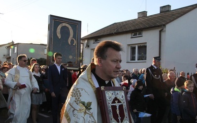 Powitanie ikony MB Częstochowskiej w Czerniewicach