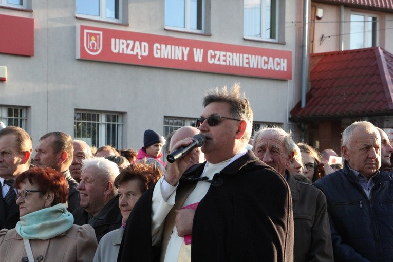 Powitanie ikony MB Częstochowskiej w Czerniewicach