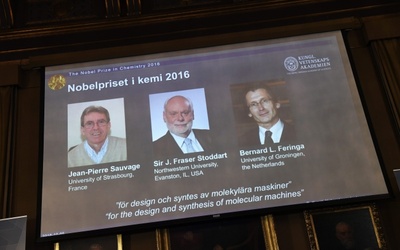 Nobel z chemii za maszyny molekularne