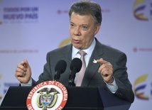 Prezydent Kolumbii otrzymał Pokojową Nagrodę Nobla
