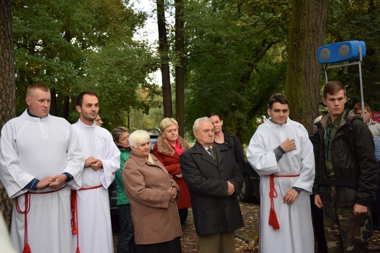 Powitanie ikony MB Częstochowskiej w Spale