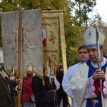 Powitanie ikony MB Częstochowskiej w Spale