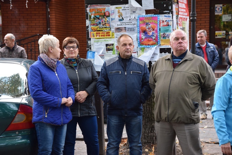 Powitanie ikony MB Częstochowskiej w Spale