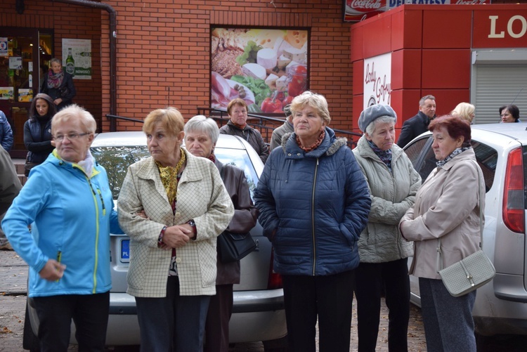 Powitanie ikony MB Częstochowskiej w Spale