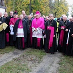 Powitanie abp. Józefa Górzyńskiego w Bałdach