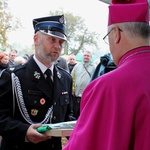 Powitanie abp. Józefa Górzyńskiego w Bałdach