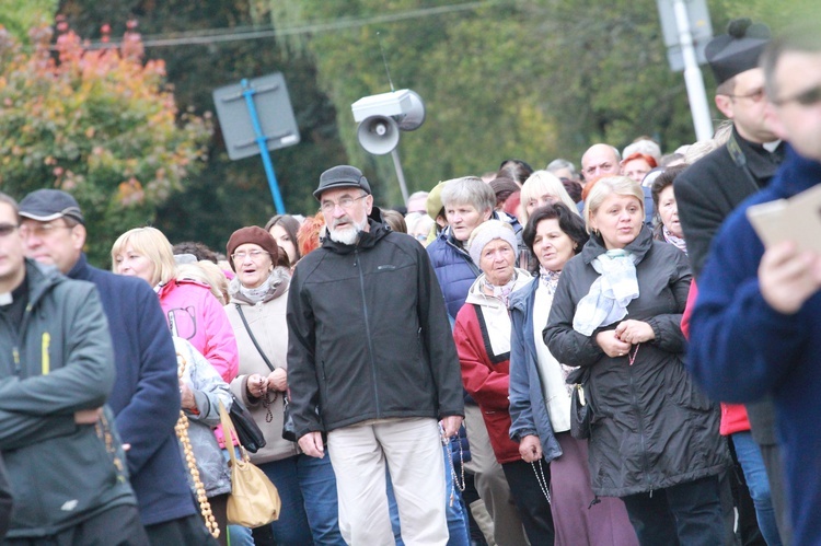 Procesja różańcowa w Krynicy-Zdroju