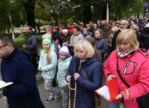 Procesja różańcowa w Krynicy-Zdroju