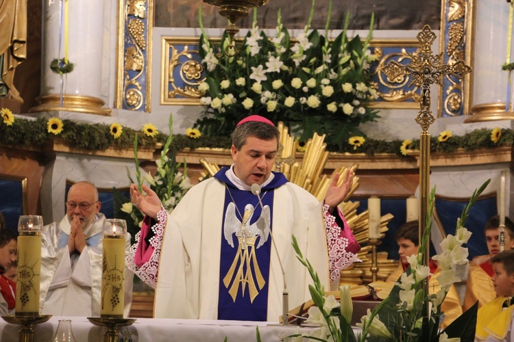 Powitanie ikony MB Częstochowskiej w Lubochni