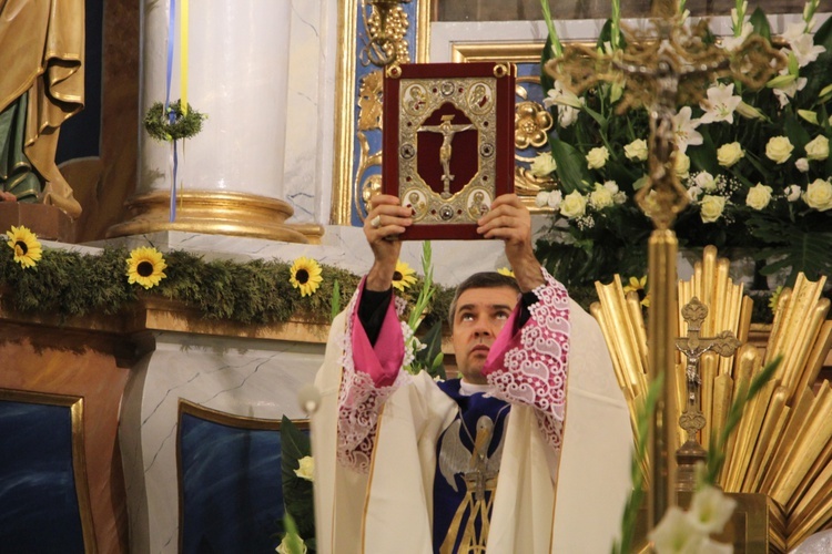 Powitanie ikony MB Częstochowskiej w Lubochni