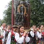 Powitanie ikony MB Częstochowskiej w Lubochni