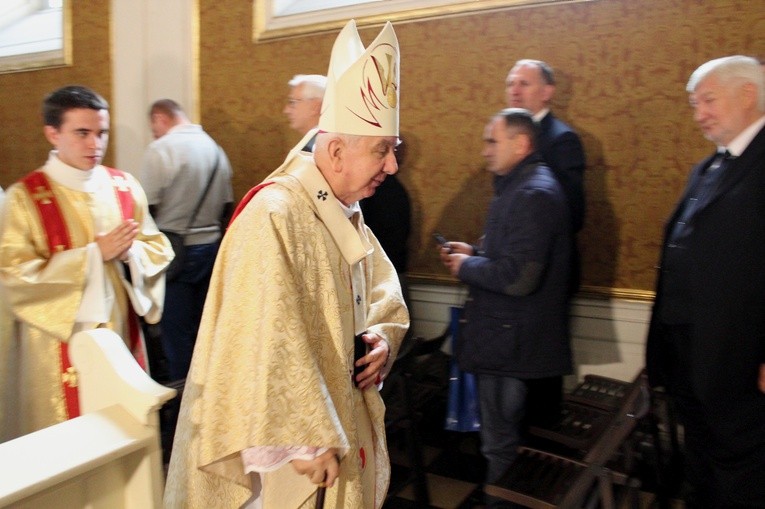 75. urodziny abp. Wojciecha Ziemby w Lidzbarku Warmińskim