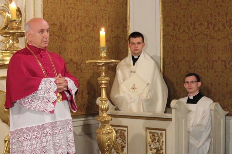 75. urodziny abp. Wojciecha Ziemby w Lidzbarku Warmińskim