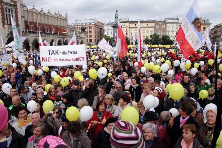 I Małopolski Marsz dla Życia i Rodziny cz. 1