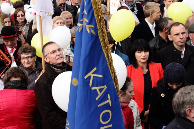 I Małopolski Marsz dla Życia i Rodziny cz. 1