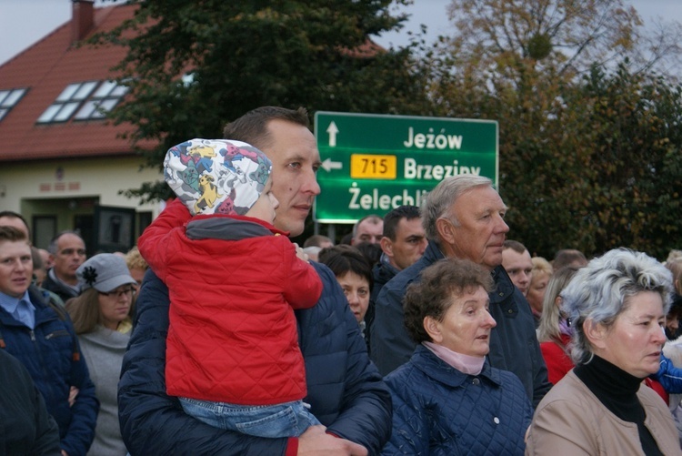 Powitanie ikony MB Częstochowskiej w Budziszewicach