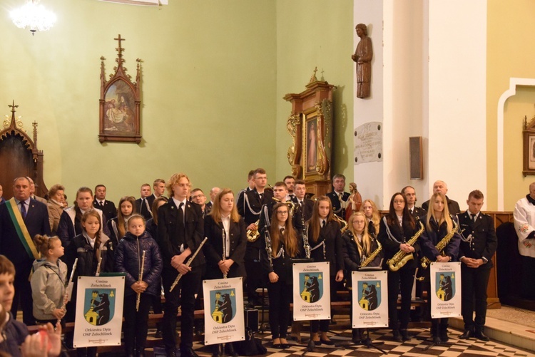 Powitanie ikony MB Częstochowskiej w Żelechlinku