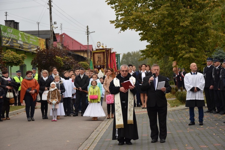 Powitanie ikony MB Częstochowskiej w Żelechlinku