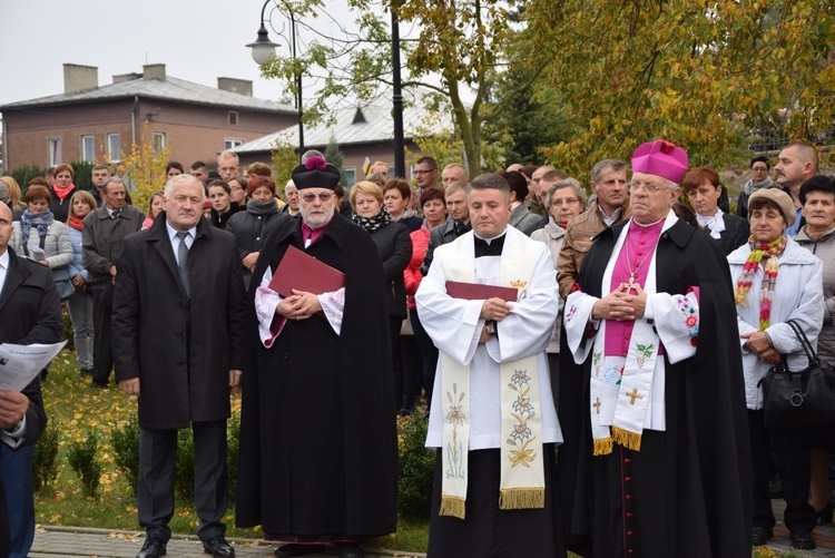 Powitanie ikony MB Częstochowskiej w Żelechlinku