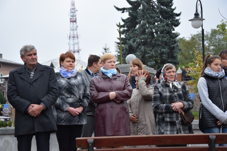 Powitanie ikony MB Częstochowskiej w Żelechlinku