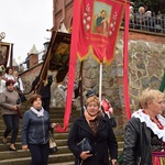 Powitanie ikony MB Częstochowskiej w Żelechlinku