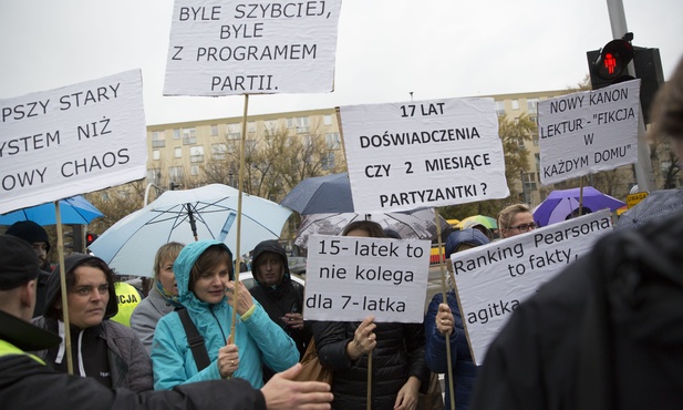 "Nie" dla chaosu w edukacji