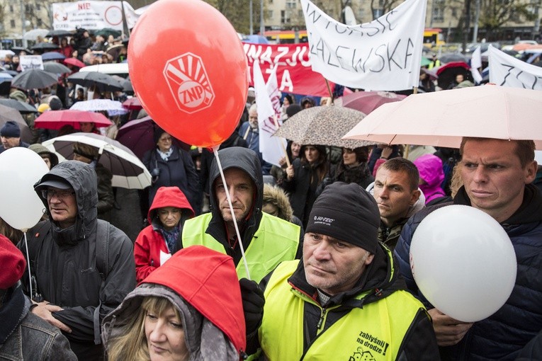 Protest przeciwko reformie edukacji